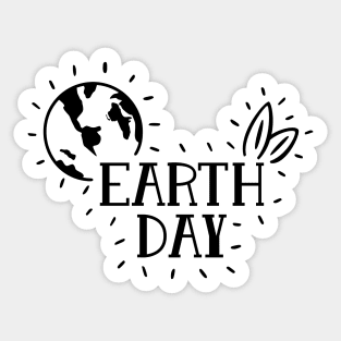 Earth Day Sticker